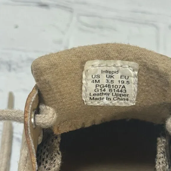 Sperry Intrepid Tan Toddler Boat Shoes - Picture 3 of 6